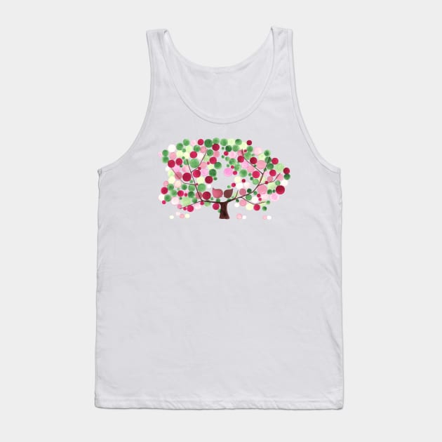 APPLE TREE IN BLOOM Tank Top by onceuponapaper